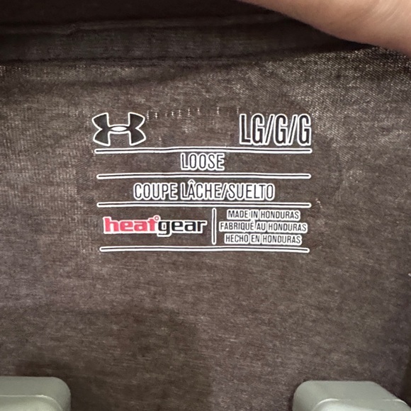 Under Armour Men's Charcoal Graphic Tee - Picture 2 of 4